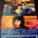 27X40 2002 MOVIE POSTER PERSONAL VELOCITY SEDGWICK PARKER POSEY FIARUZA BALK