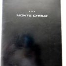 DEALER SHOWROOM BROCHURE 1995 CHEVROLET MONTE CARLO