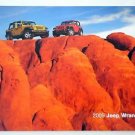DEALER SHOWROOM BROCHURE 2009 JEEP WRANGLER COLORS OPTIONS SPECS