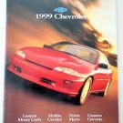DEALER SHOWROOM BROCHURE 1999 CHEVROLET CORVETTE CAMARO MALIBU MONTE CARLO METRO