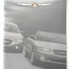 DEALER SHOWROOM BROCHURE 1999 CHRYSLER SEBRING COUPE CONVERTIBLE OPTIONS COLORS