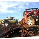 DEALER SHOWROOM BROCHURE 2007 JEEP WRANGLER OPTIONS COLORS SPECS