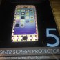 Designer Screen Protector for iPhone 5/5s.