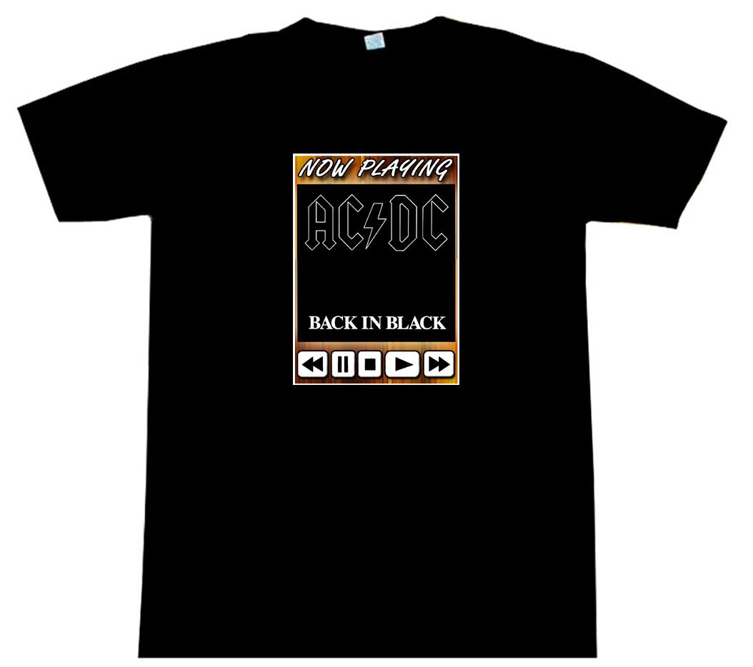 Ac/Dc (Ac Dc) - Back In Black - AWESOME T-Shirt