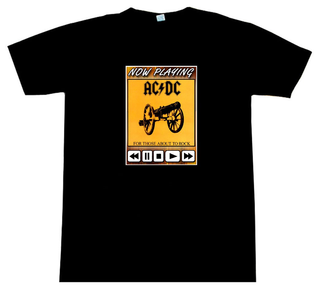 Ac/Dc (Ac Dc) - For Those About To Rock - AWESOME T-Shirt
