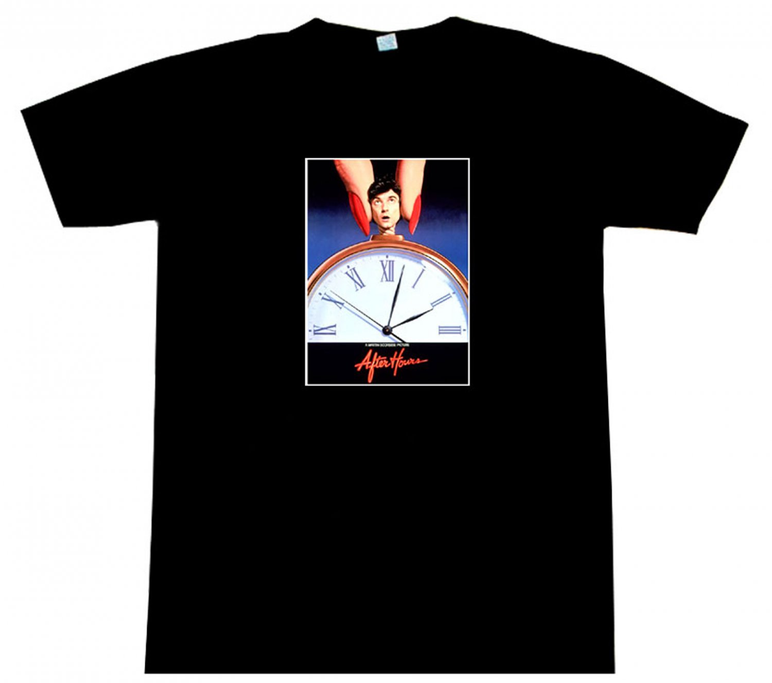 After Hours Scorcese Movie Poster T-Shirt BEAUTIFUL!!