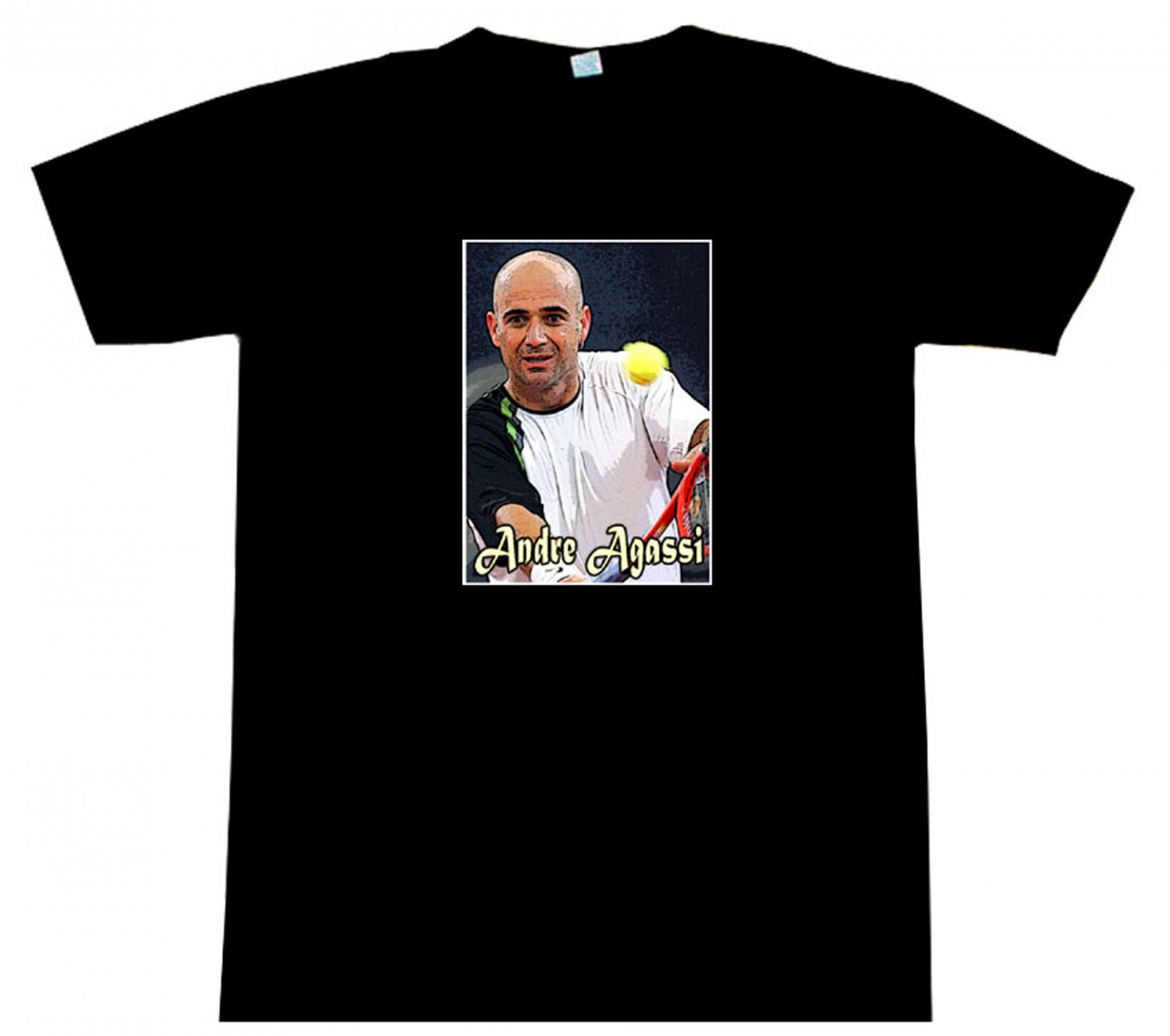 Andre Agassi T-Shirt BEAUTIFUL!!