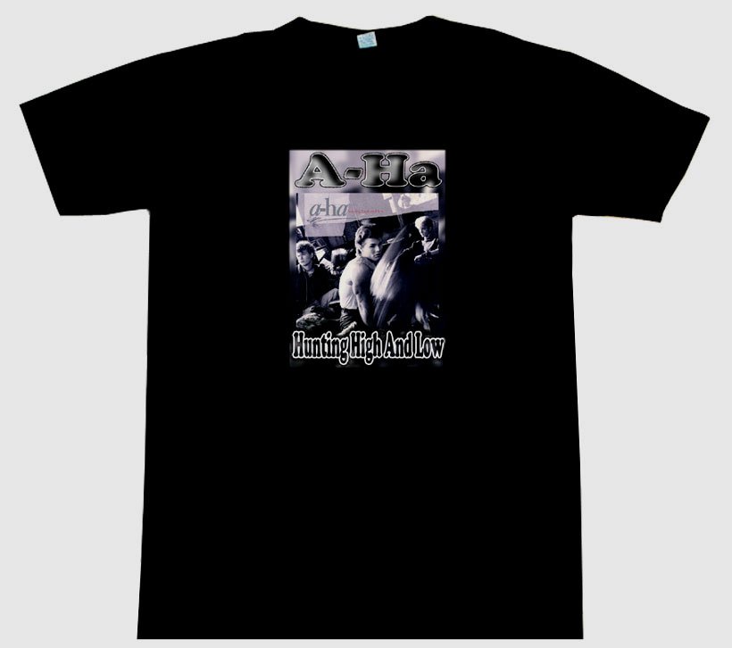 A-Ha HUNTING HIGH AND LOW Tee T-Shirt