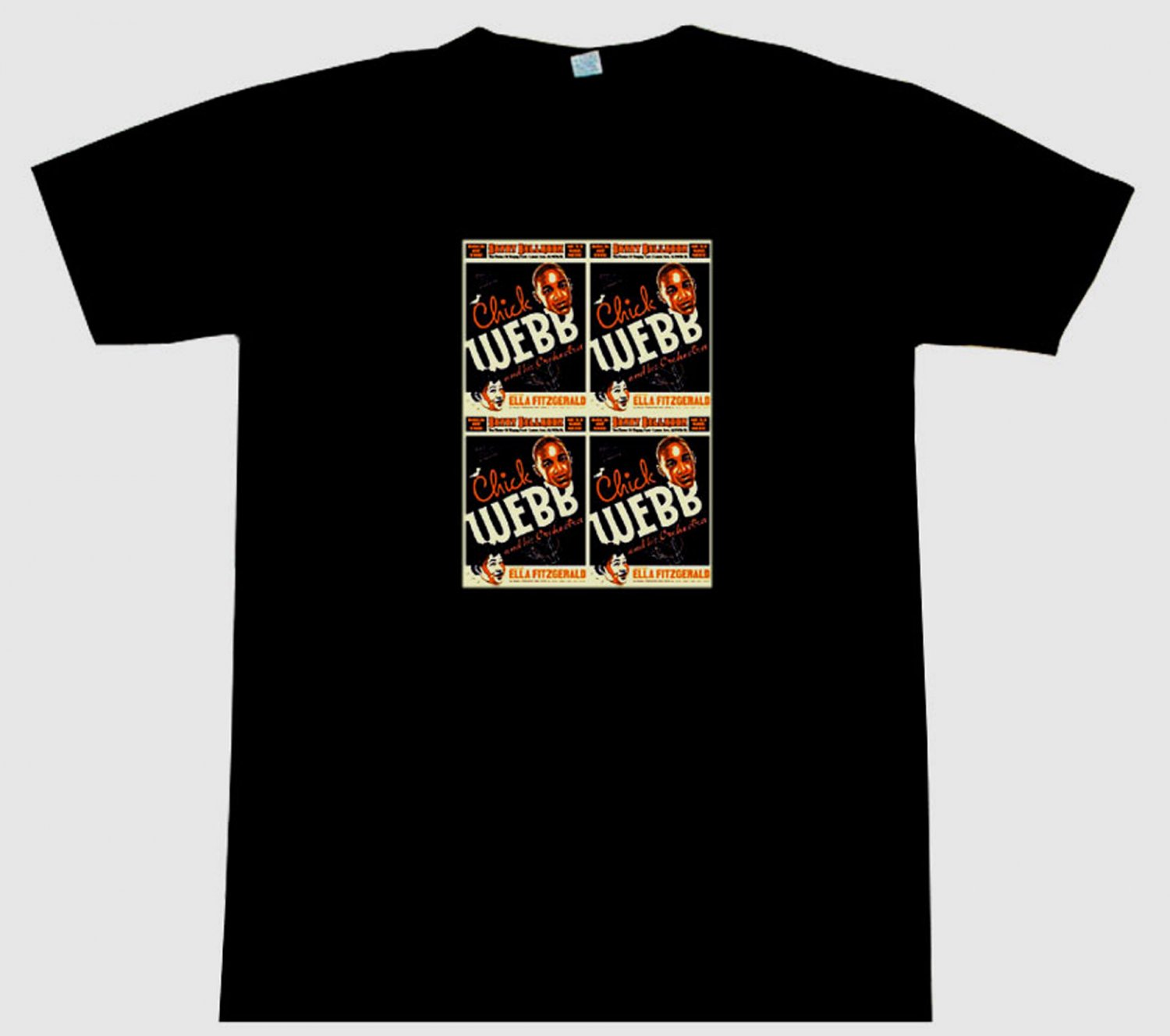 Chick Webb EXCELLENT Tee T-Shirt