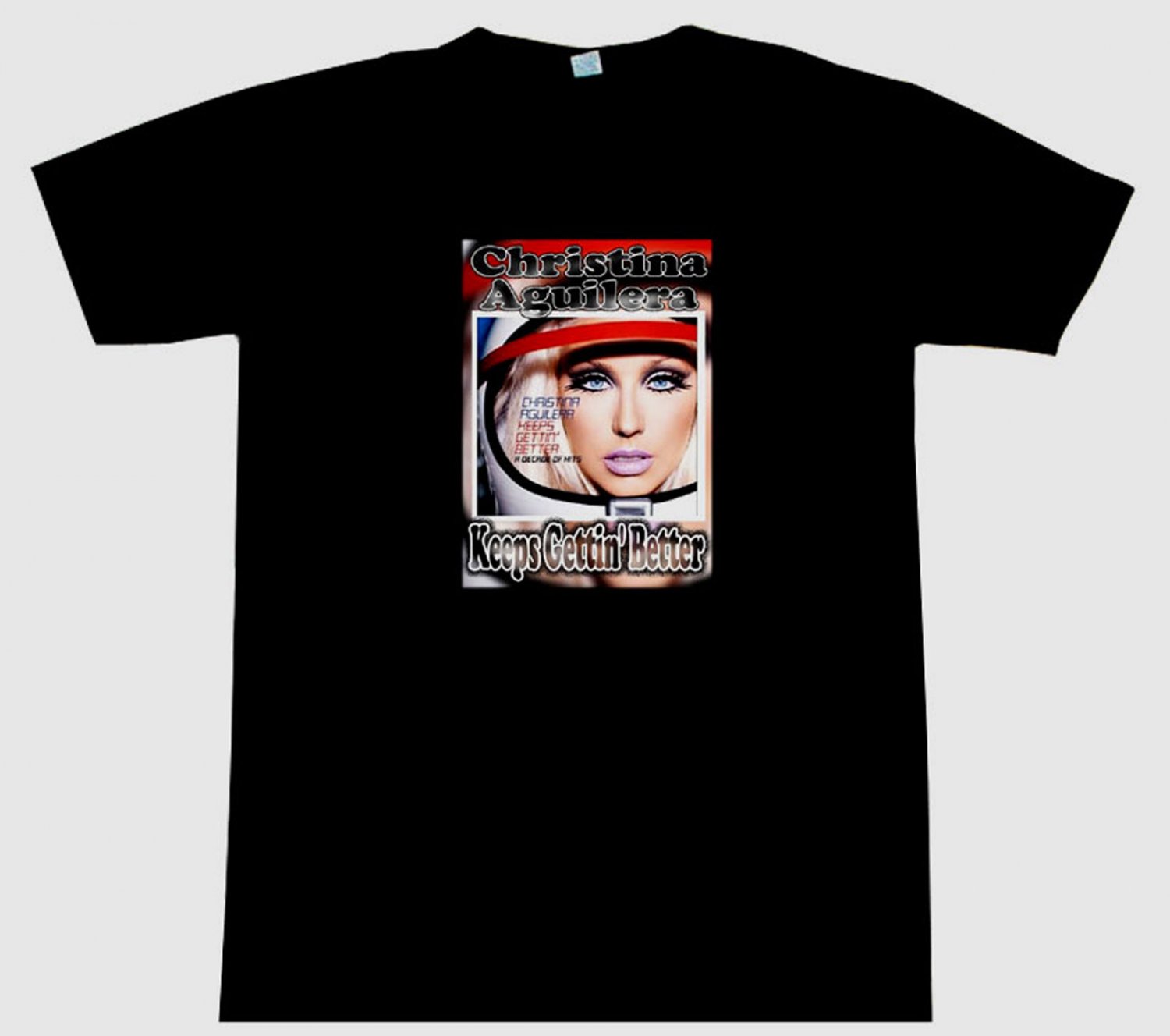 Christina Aguilera KEEP GETTIN' BETTER Tee T-Shirt