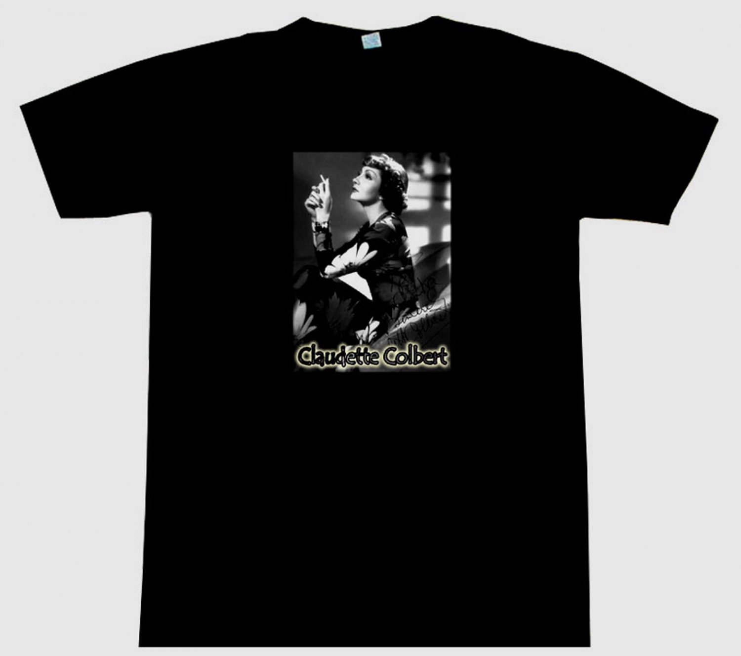 Claudette Colbert EXCELLENT Tee T-Shirt
