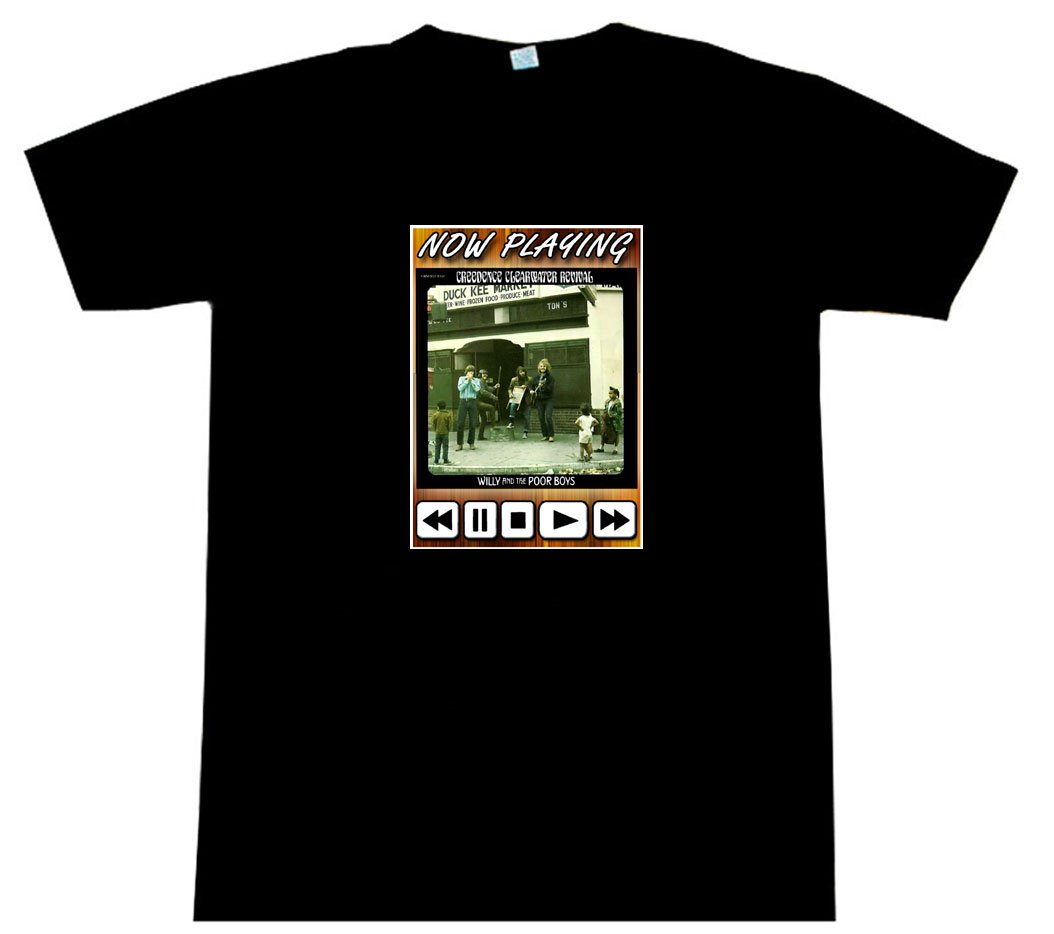 Creedence - Willy And The Poor Boys - AWESOME T-Shirt