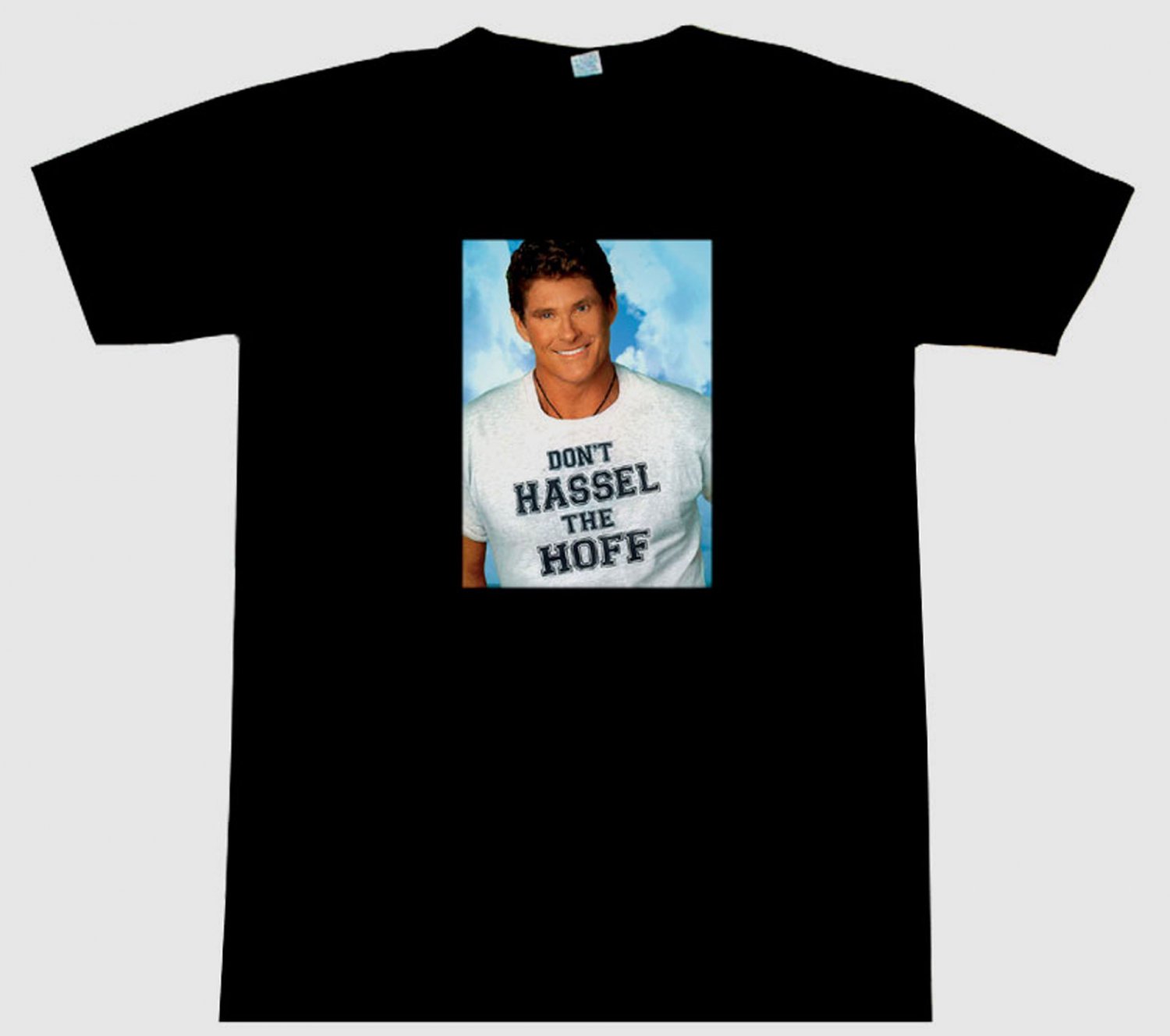David Hasselhoff EXCELLENT Tee T-Shirt Baywatch