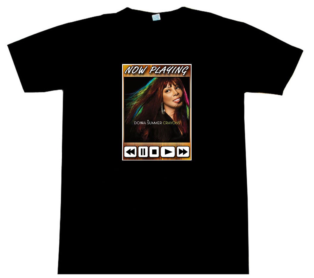 Donna Summer - Crayons - AWESOME T-Shirt