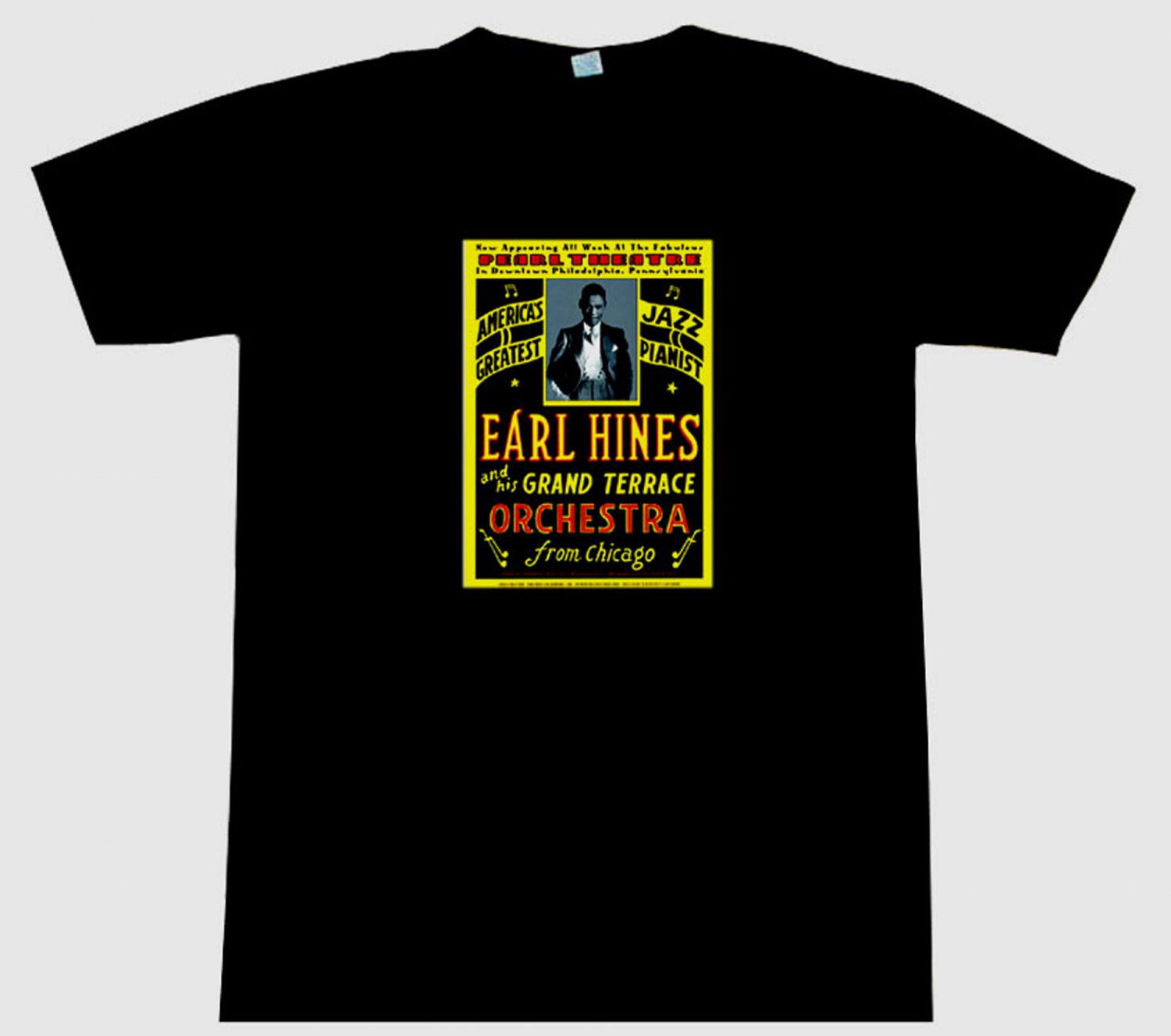 Earl Hines EXCELLENT Tee T-Shirt