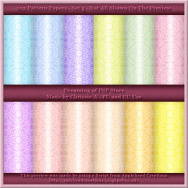 Pattern Papers - Set 05