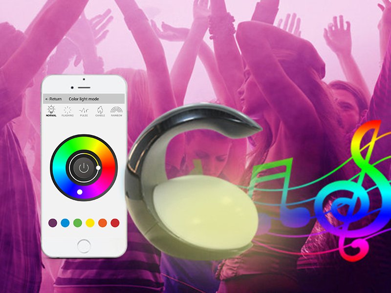 Swalle Led Speaker automotive led lights led speaker lights wireless