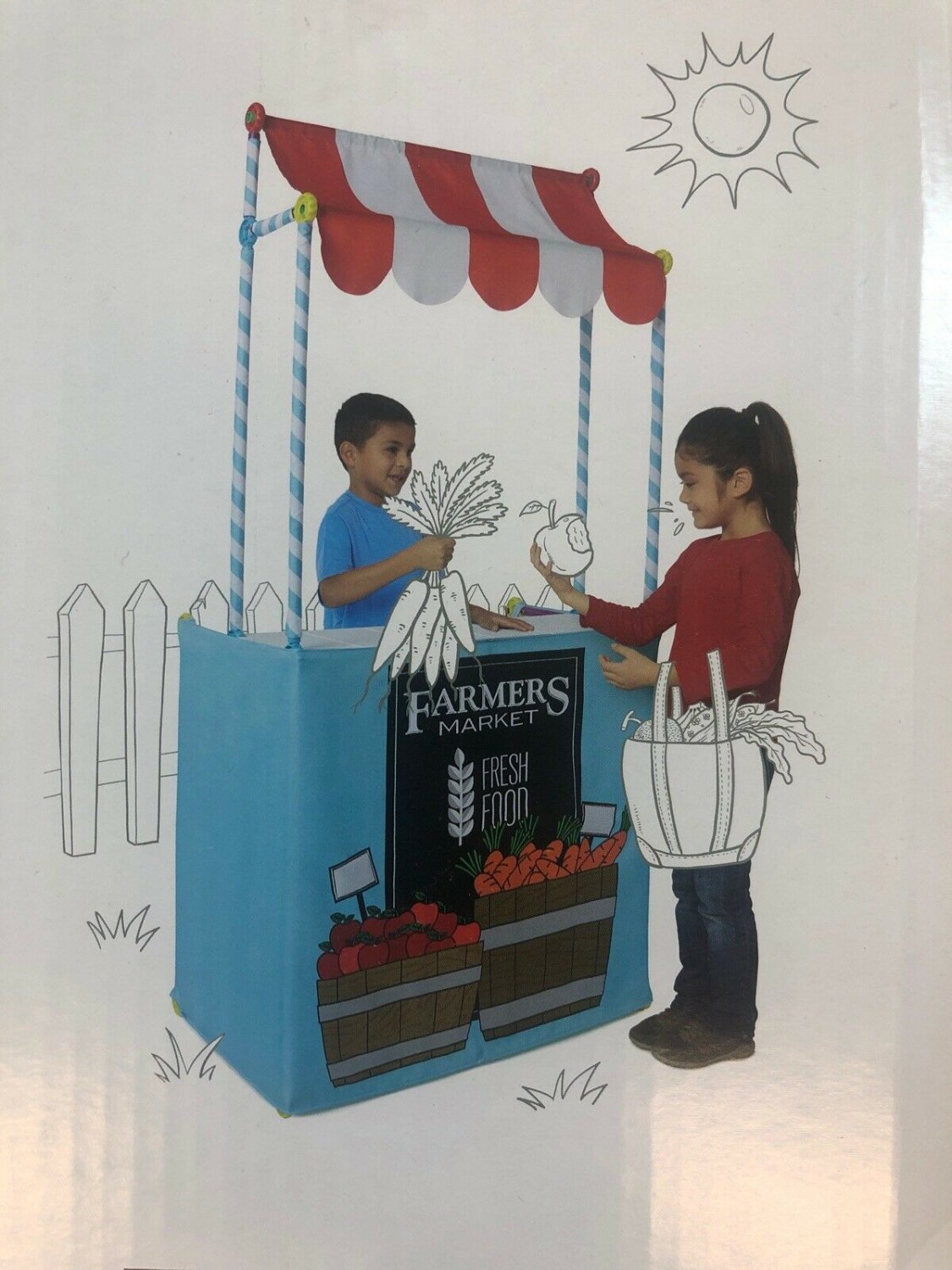 Antsy Pants Build and Play Small Cover Kit Farmers Market