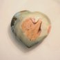 Polychrome Jasper Heart, Polished Palm Stone 3.25 Inch Madagascar