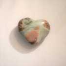 Carved Madagascar Polychrome Jasper Heart, 65mm Stone