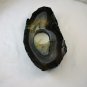 Natural Brown Agate Slab Tea Lite Candle Holder, 6.5 Inch Handcrafted