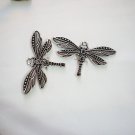 Pewter Dragonfly Focal Pendant, 73mm, 1 Metal focal Pendant