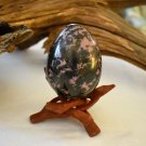Rhodonite Egg, Pink and Black Stone, 82mm, 556 gr. From Madagascar Rhodonite Egg, Pink and Black Stone, 82mm, 556 gr. From Madagascar