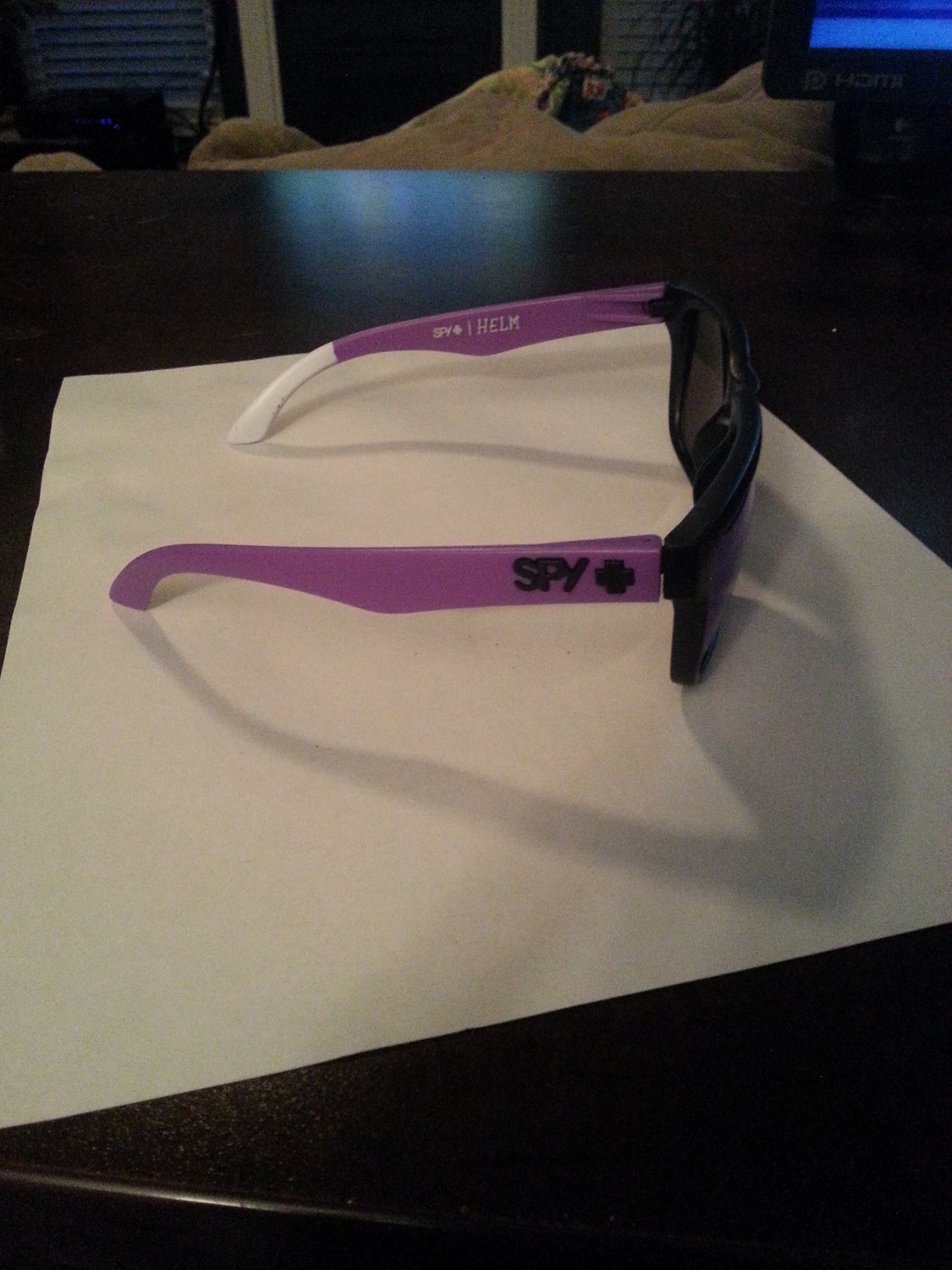 New Spy Optic Helm Ken Block Sunglasses Purple 55 mm