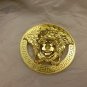 Goddess head Medium Gold shoes/hats/clothing buckle 1 piece (7.5cm diameter)