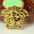 DIY GOLD Goddess head belt buckle