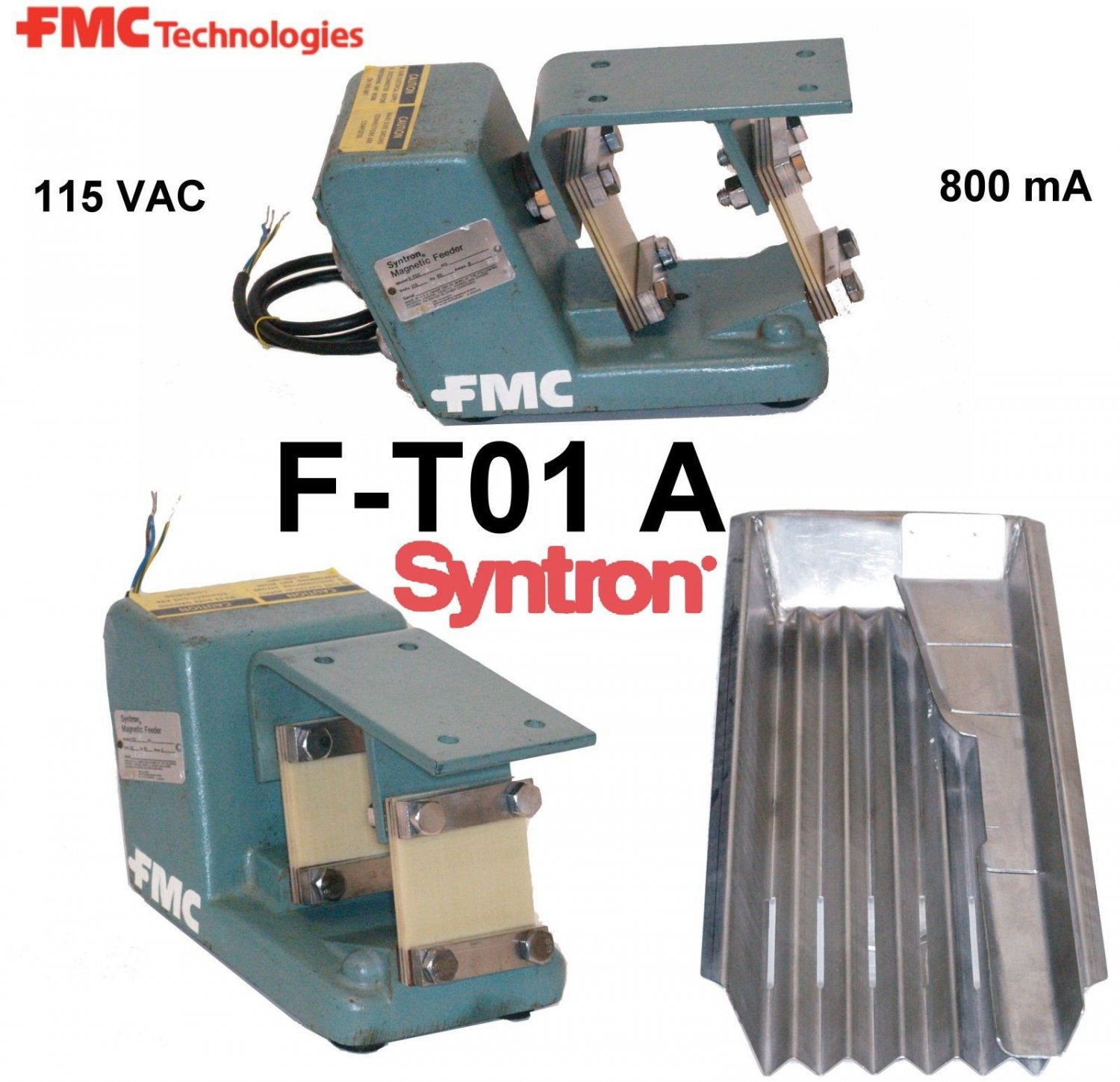 Fmc F T01 A Syntron Magnetic Feeder 115vac 800ma