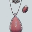 Avon Pale Fire Teardrop Rhinestone Set ~ Vintage 1974