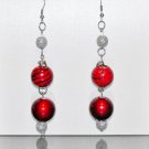 HOT TAMALE ORANAMENT BLING EARRINGS