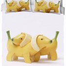 Banana dog Blanket Large & 2 Pillow Cases 96956021,96956022(2)