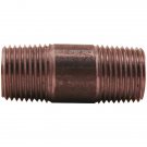 78318 1/2"" Black Malleable Nipple (1/2"" x 2"")