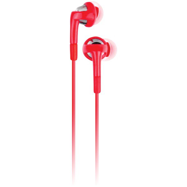 ECKO EKU-CHA-RD Chaos Earbuds with Microphone (Red)