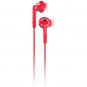 ECKO EKU-CHA-RD Chaos Earbuds with Microphone (Red)