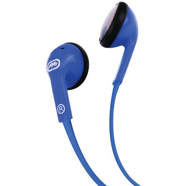 ECKO EKU-DME-BL Dome Earbuds with Microphone (Blue)