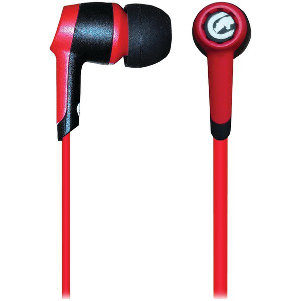ECKO EKU-HYP-RD Hype Earbuds with Microphone (Red)