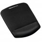 FELLOWES 9252001 PlushTouch(TM) Mouse Pad Wrist Rest w/ FoamFusion(TM) (Black)