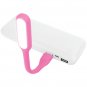 IESSENTIALS IE-PBLED-PK Powerbank USB LED Lamp (Pink)