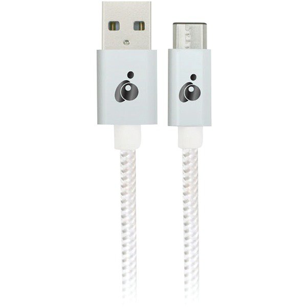 IOGEAR G2LU3CAM01-WT Charge & Sync Flip(TM) Pro USB(TM)-C to Reversible USB-A Cable