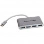 IOGEAR GUH3C14 HUB-C(TM) 4-Port USB(TM)-C to USB-A Hub