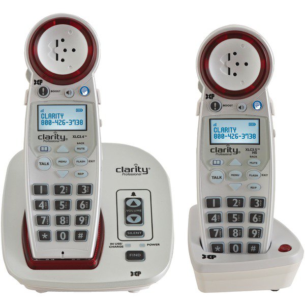 CLARITY 59465.000 DECT 6.0 ExtraLoud BigButton Phone System with Talking Caller ID