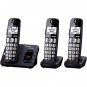 PANASONIC KX-TGE233B DECT 6.0 Plus Expandable Digital Cordless Answering System (3-Handset System)