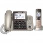 PANASONIC KX-TGF350N DECT 6.0 Corded/Cordless Phone System with Caller ID & Answering System (1 Hand
