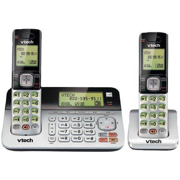 VTECH VTCS6859-2 DECT 6.0 Duplex Handset/Base Speakerphone