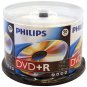 PHILIPS DR4S6B50F/17 4.7GB 16x DVD+Rs (50-ct Cake Box Spindle)