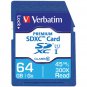 VERBATIM 44024 Class 10 Premium SDXC(TM) Card (64GB)
