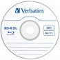 VERBATIM 97335 BD-R DL 50GB 6X Branded Blu-ray Discs(R), 10-ct Spindle